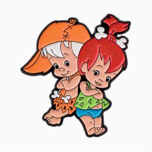 🍏50% OFF/3+...Pebbles and Bamm-Bamm Pin